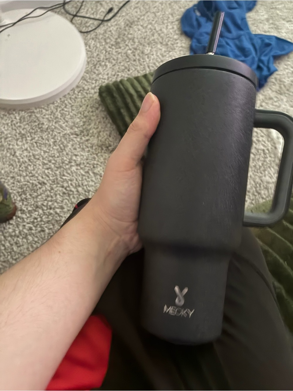 MEOKY black 40 oz tumbler